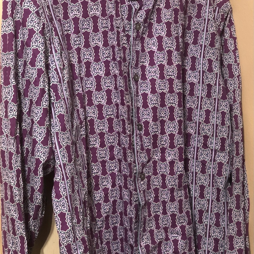 Robert Graham Shirt/ purple multi